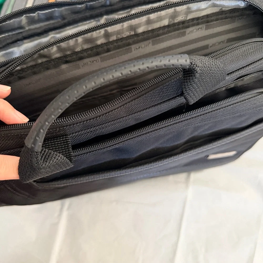 Tumi Expandable Black Laptop & Travel Bag